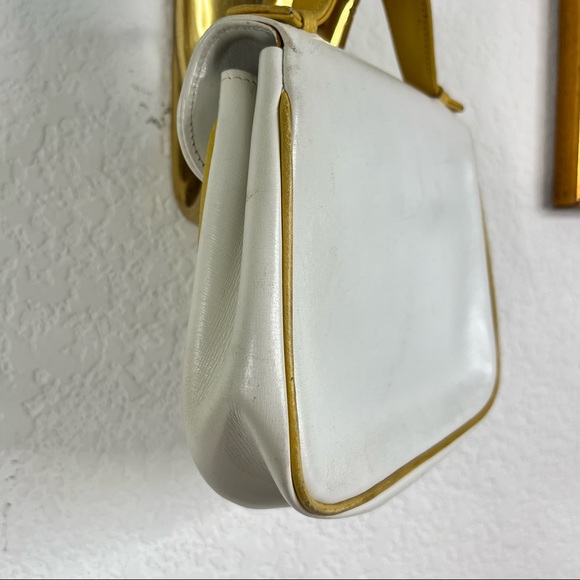 GUCCI Mini Top Handle VTG Leather 60s Bag - Picture 5 of 10